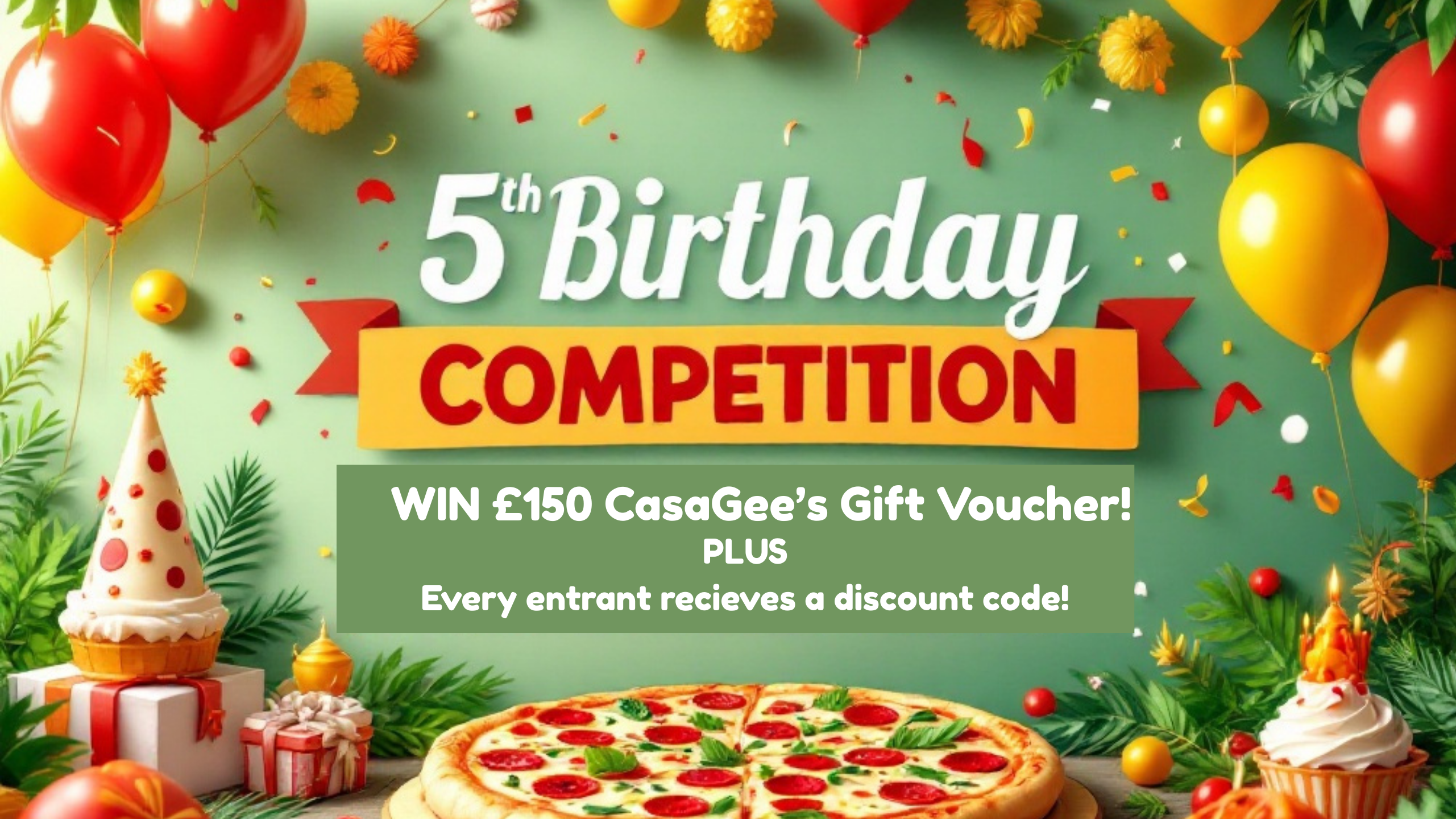 WIN £150 CASAGEE’S GIFT VOUCHER